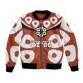 Personalized Northern Territory Oztag Bomber Jacket Dynamic Geometric Star Graphic