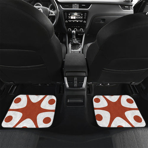 Personalized Northern Territory Oztag Car Mats Dynamic Geometric Star Graphic