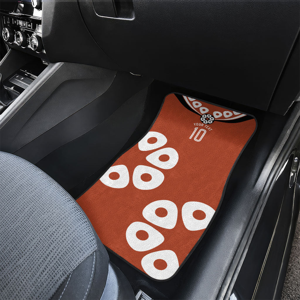 Personalized Northern Territory Oztag Car Mats Dynamic Geometric Star Graphic