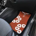 Personalized Northern Territory Oztag Car Mats Dynamic Geometric Star Graphic