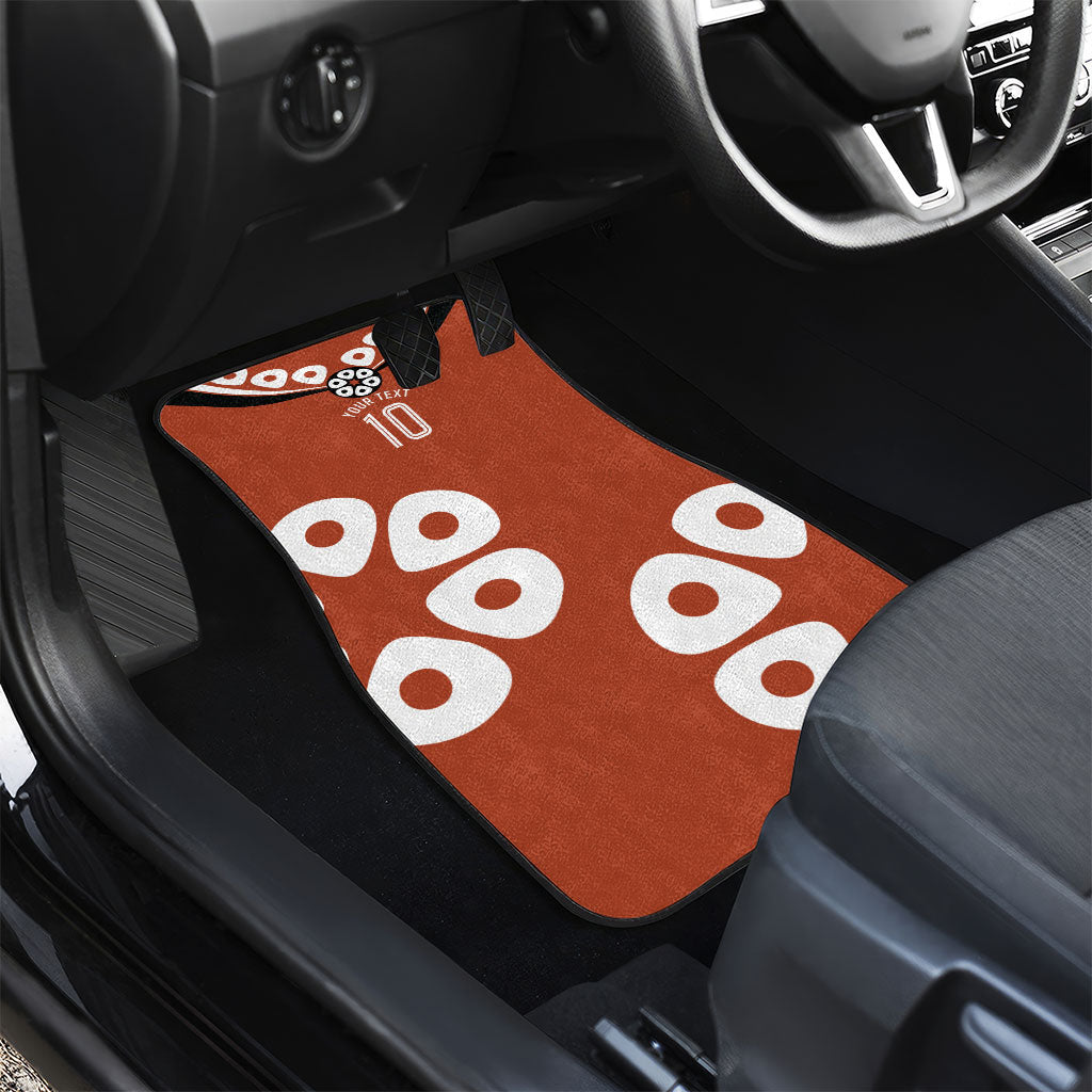 Personalized Northern Territory Oztag Car Mats Dynamic Geometric Star Graphic