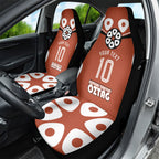 Personalized Northern Territory Oztag Car Seat Cover Dynamic Geometric Star Graphic