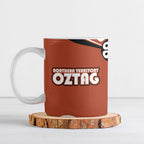 Personalized Northern Territory Oztag Ceramic Mug Dynamic Geometric Star Graphic