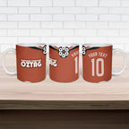Personalized Northern Territory Oztag Ceramic Mug Dynamic Geometric Star Graphic