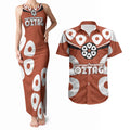 Personalized Northern Territory Oztag Couples Matching Tank Maxi Dress and Hawaiian Shirt Dynamic Geometric Star Graphic