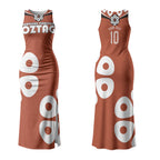 Personalized Northern Territory Oztag Couples Matching Tank Maxi Dress and Hawaiian Shirt Dynamic Geometric Star Graphic