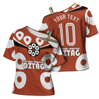 Personalized Northern Territory Oztag Cross Shoulder Shirt Dynamic Geometric Star Graphic