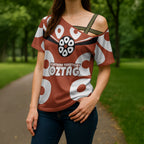 Personalized Northern Territory Oztag Cross Shoulder Shirt Dynamic Geometric Star Graphic