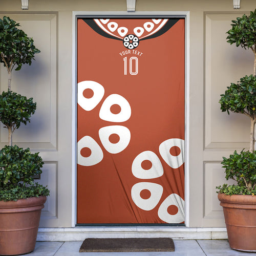 Personalized Northern Territory Oztag Door Cover Dynamic Geometric Star Graphic