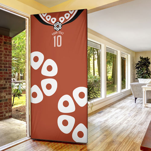Personalized Northern Territory Oztag Door Cover Dynamic Geometric Star Graphic