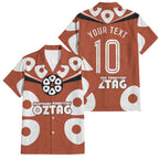 Personalized Northern Territory Oztag Family Matching Mermaid Dress and Hawaiian Shirt Dynamic Geometric Star Graphic