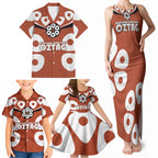 Personalized Northern Territory Oztag Family Matching Tank Maxi Dress and Hawaiian Shirt Dynamic Geometric Star Graphic