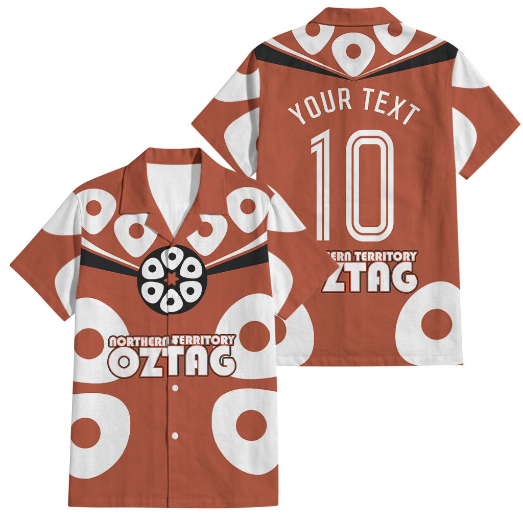 Personalized Northern Territory Oztag Family Matching Tank Maxi Dress and Hawaiian Shirt Dynamic Geometric Star Graphic