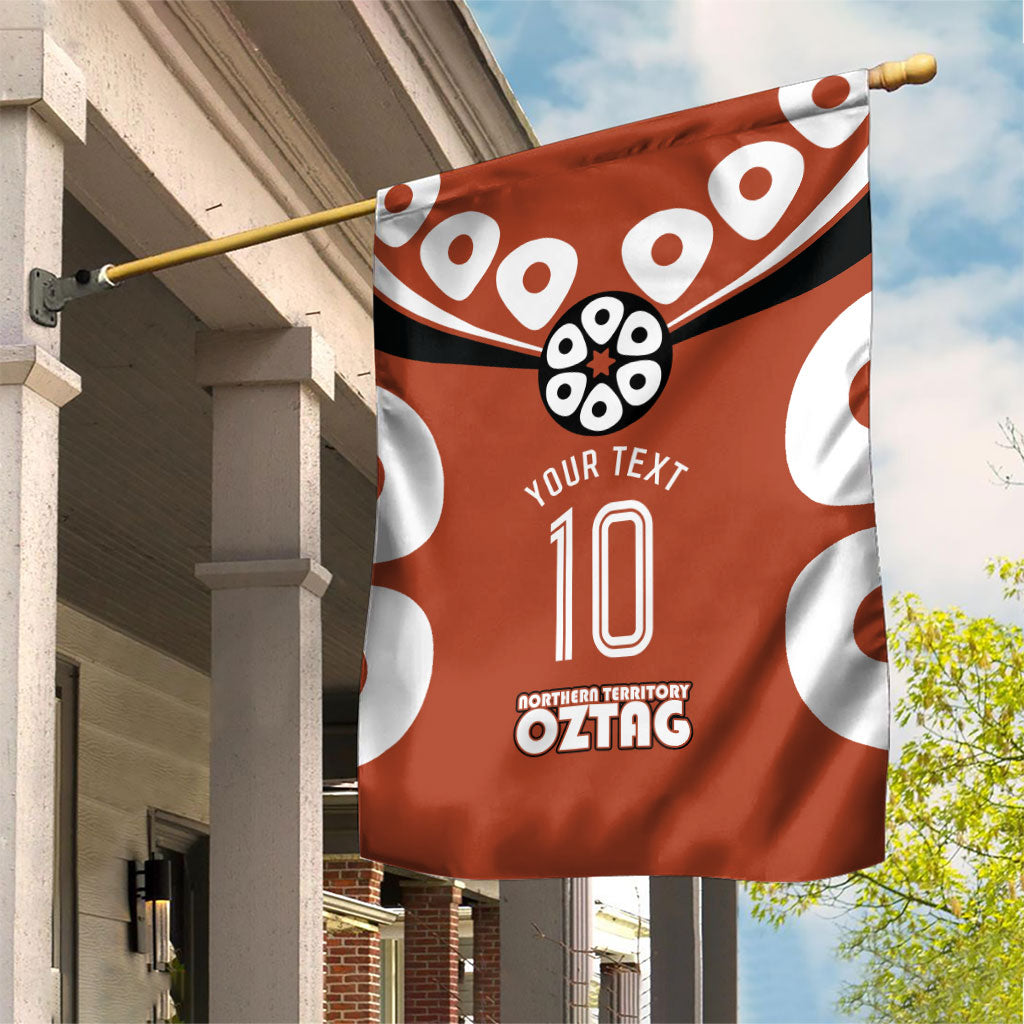 Personalized Northern Territory Oztag Garden Flag Dynamic Geometric Star Graphic