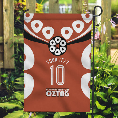Personalized Northern Territory Oztag Garden Flag Dynamic Geometric Star Graphic