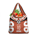 Personalized Northern Territory Oztag Grocery Bag Dynamic Geometric Star Graphic