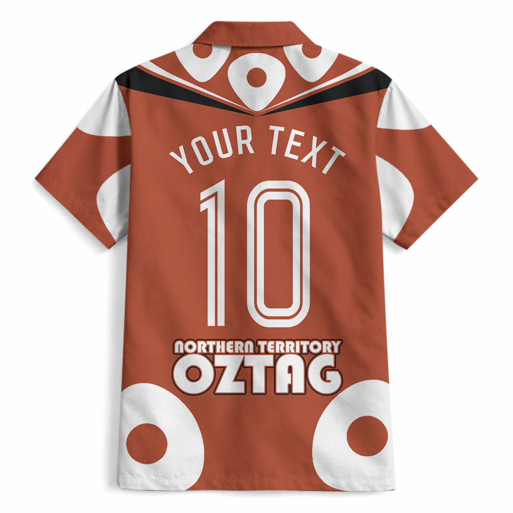Personalized Northern Territory Oztag Hawaiian Shirt Dynamic Geometric Star Graphic