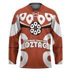 Personalized Northern Territory Oztag Hockey Jersey Dynamic Geometric Star Graphic