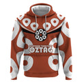 Personalized Northern Territory Oztag Hoodie Dynamic Geometric Star Graphic