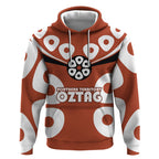 Personalized Northern Territory Oztag Hoodie Dynamic Geometric Star Graphic