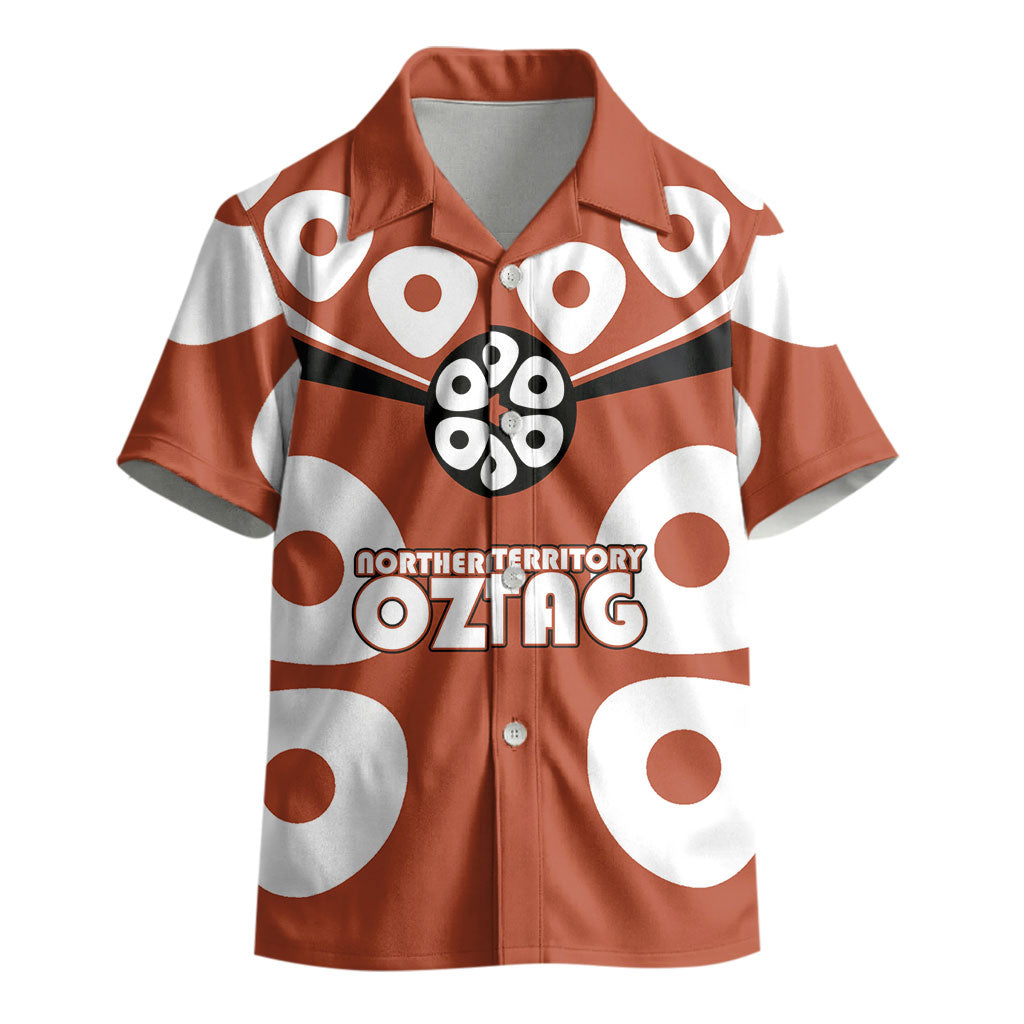 Personalized Northern Territory Oztag Kid Hawaiian Shirt Dynamic Geometric Star Graphic