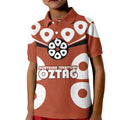 Personalized Northern Territory Oztag Kid Polo Shirt Dynamic Geometric Star Graphic