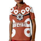 Personalized Northern Territory Oztag Kid Polo Shirt Dynamic Geometric Star Graphic