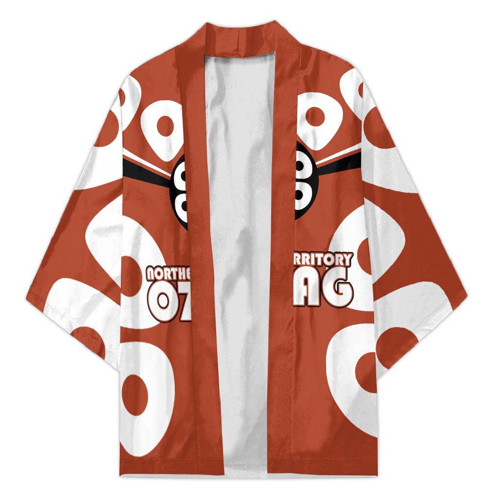 Personalized Northern Territory Oztag Kimono Dynamic Geometric Star Graphic