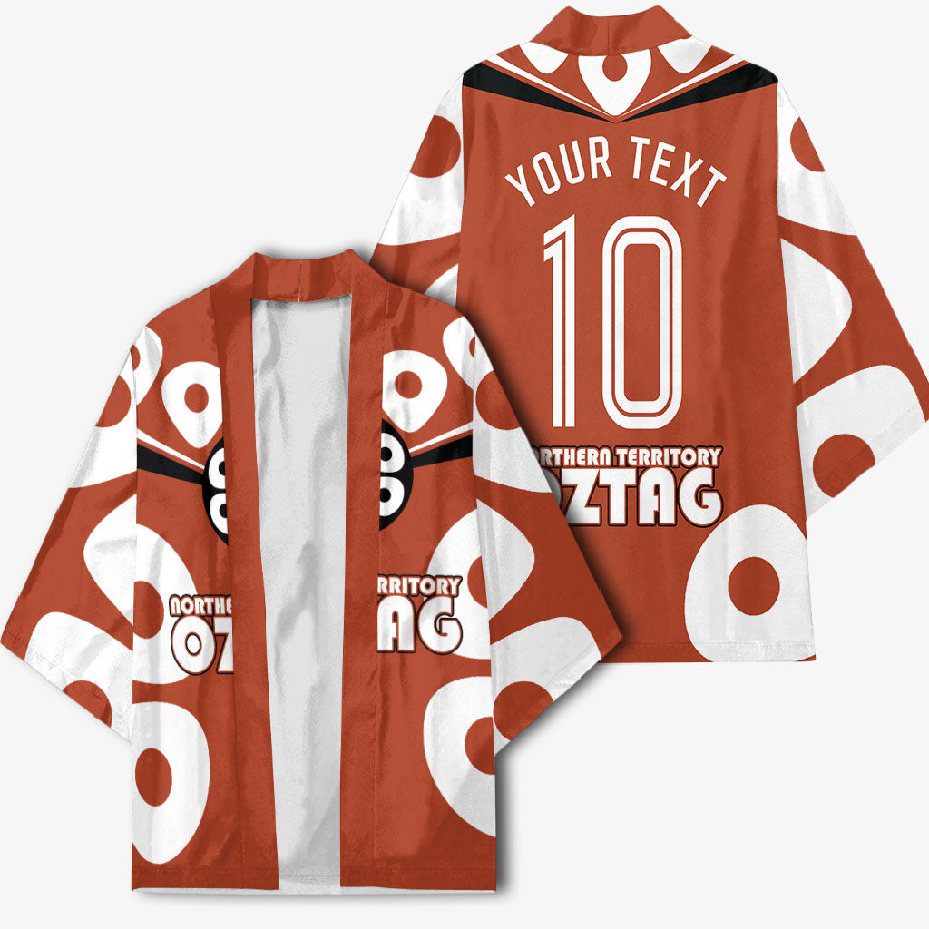Personalized Northern Territory Oztag Kimono Dynamic Geometric Star Graphic