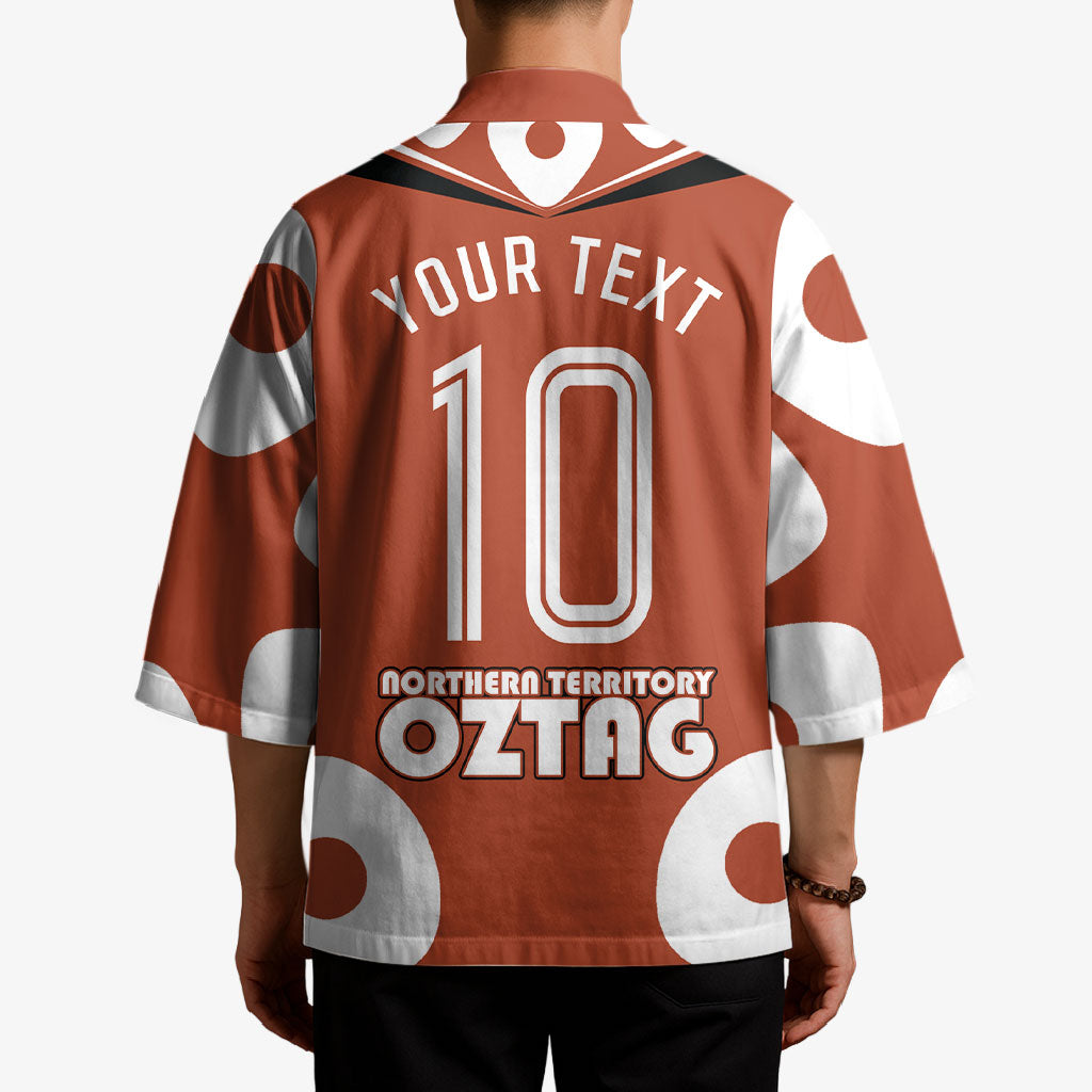 Personalized Northern Territory Oztag Kimono Dynamic Geometric Star Graphic