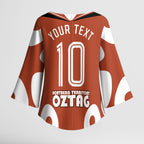 Personalized Northern Territory Oztag Kimono Sleeve Blouse Dynamic Geometric Star Graphic