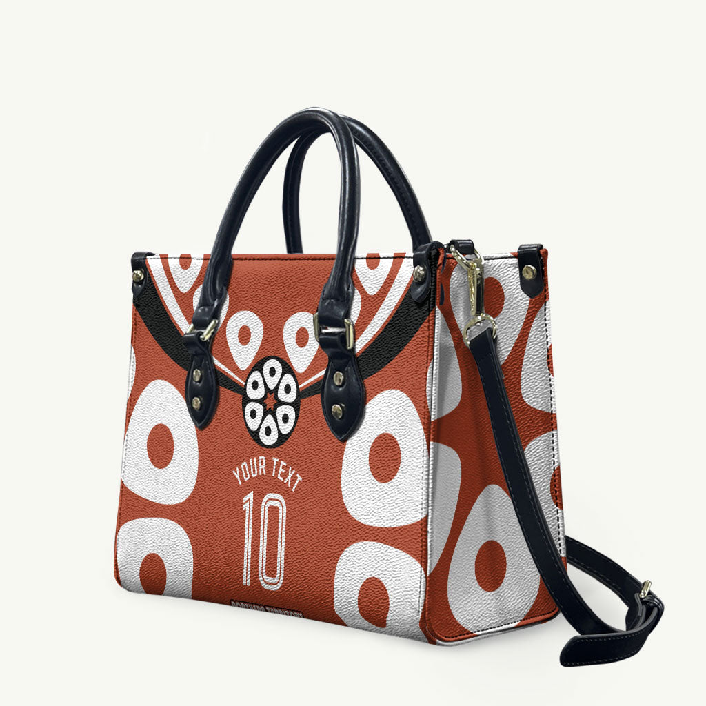Personalized Northern Territory Oztag Leather Bag Dynamic Geometric Star Graphic