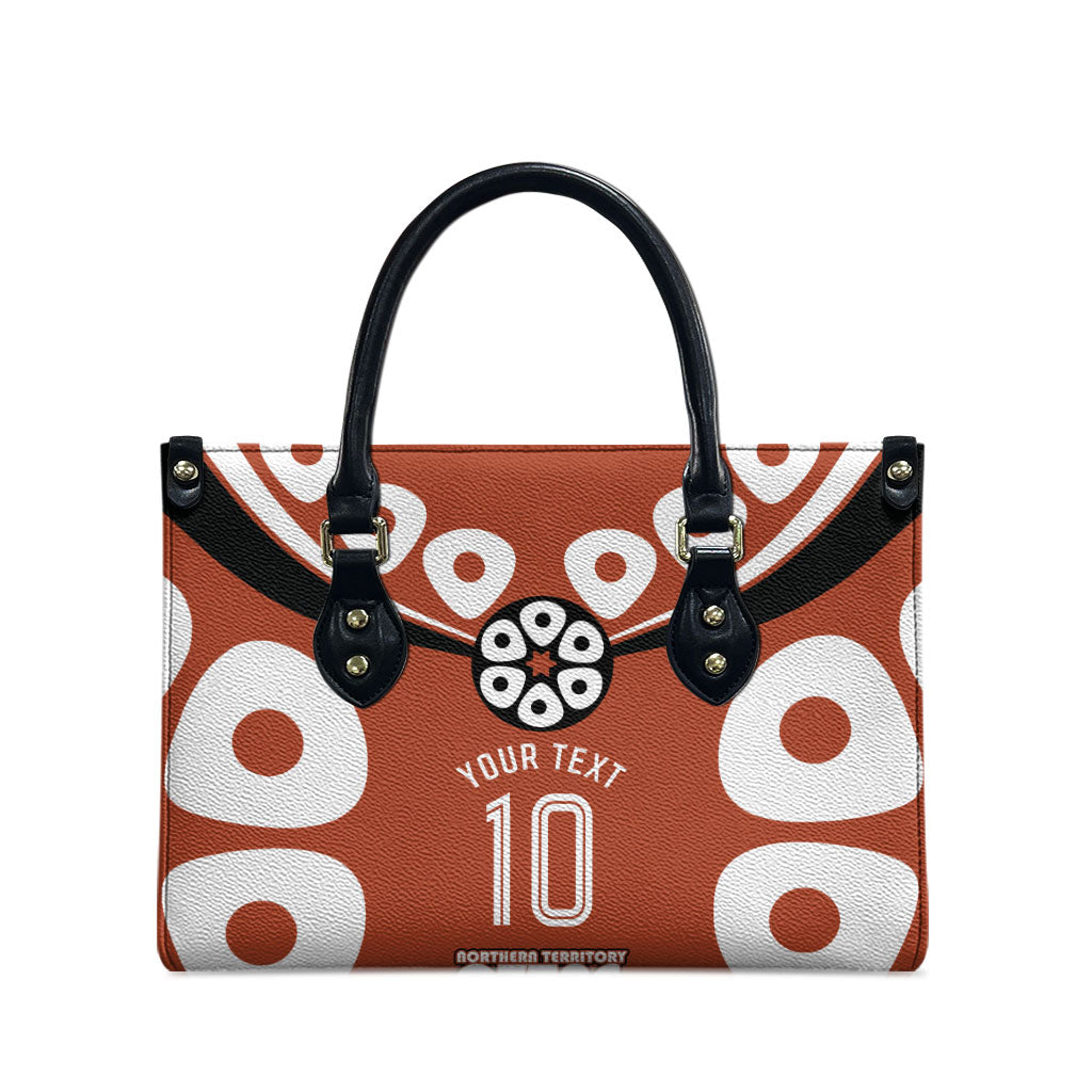 Personalized Northern Territory Oztag Leather Bag Dynamic Geometric Star Graphic