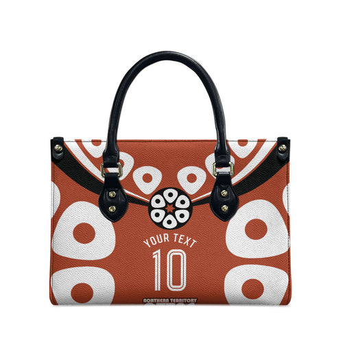 Personalized Northern Territory Oztag Leather Bag Dynamic Geometric Star Graphic