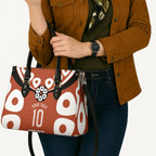 Personalized Northern Territory Oztag Leather Bag Dynamic Geometric Star Graphic