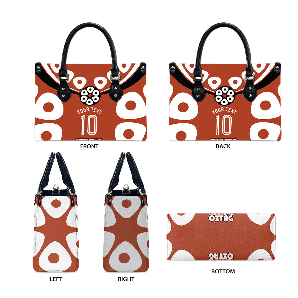 Personalized Northern Territory Oztag Leather Bag Dynamic Geometric Star Graphic