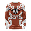 Personalized Northern Territory Oztag Long Sleeve Shirt Dynamic Geometric Star Graphic