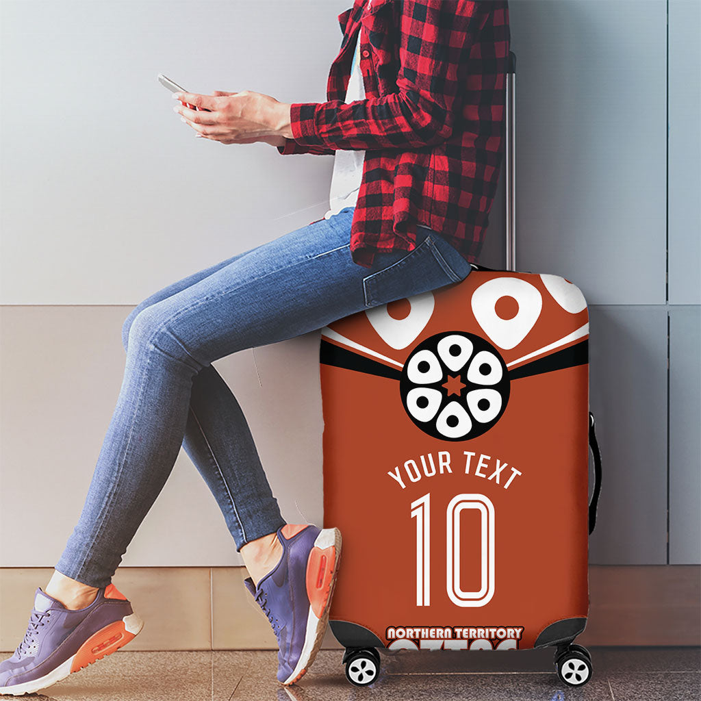 Personalized Northern Territory Oztag Luggage Cover Dynamic Geometric Star Graphic