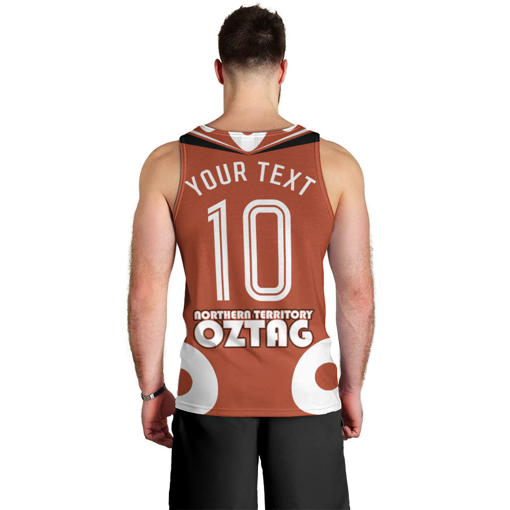 Personalized Northern Territory Oztag Men Tank Top Dynamic Geometric Star Graphic