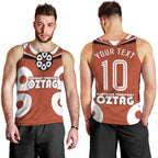 Personalized Northern Territory Oztag Men Tank Top Dynamic Geometric Star Graphic