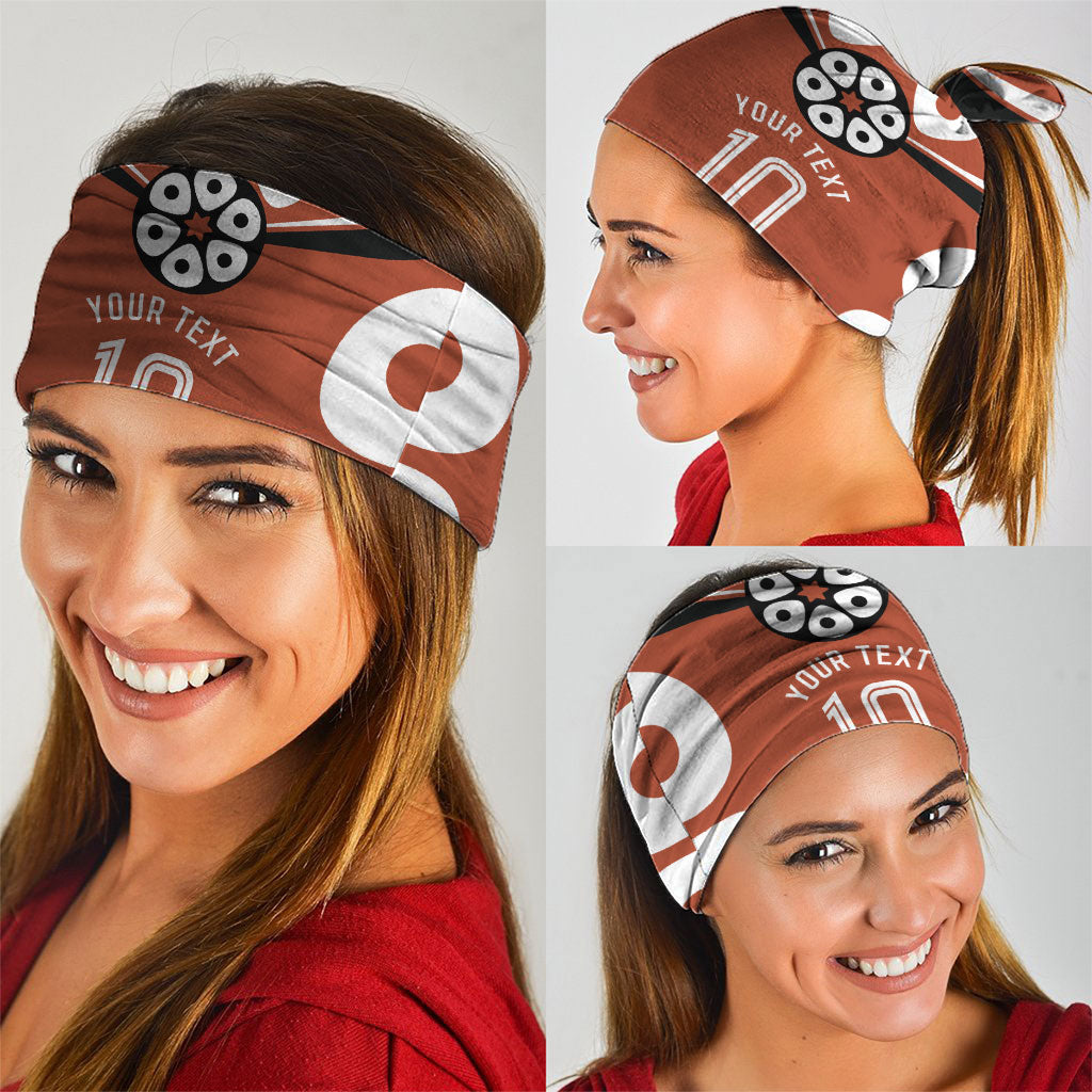 Personalized Northern Territory Oztag Neck Gaiter Dynamic Geometric Star Graphic