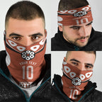 Personalized Northern Territory Oztag Neck Gaiter Dynamic Geometric Star Graphic