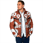 Personalized Northern Territory Oztag Padded Jacket Dynamic Geometric Star Graphic