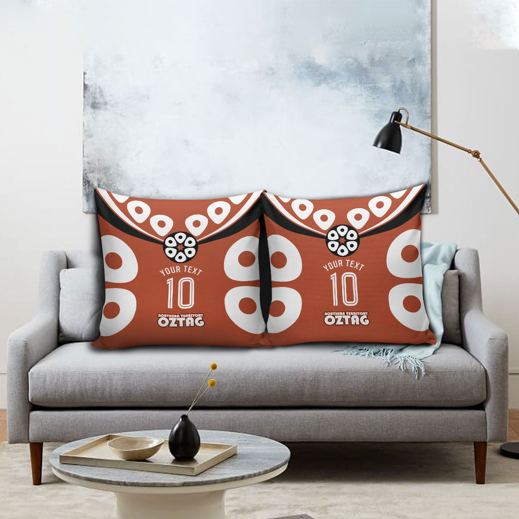 Personalized Northern Territory Oztag Pillow Cover Dynamic Geometric Star Graphic