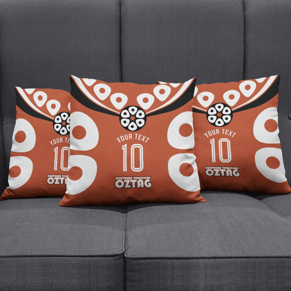 Personalized Northern Territory Oztag Pillow Cover Dynamic Geometric Star Graphic