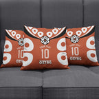 Personalized Northern Territory Oztag Pillow Cover Dynamic Geometric Star Graphic