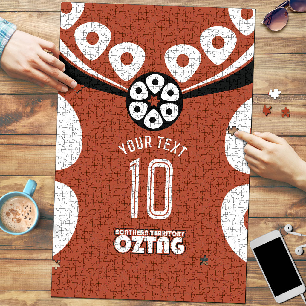Personalized Northern Territory Oztag Puzzle Dynamic Geometric Star Graphic
