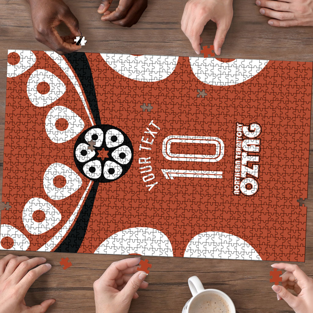 Personalized Northern Territory Oztag Puzzle Dynamic Geometric Star Graphic