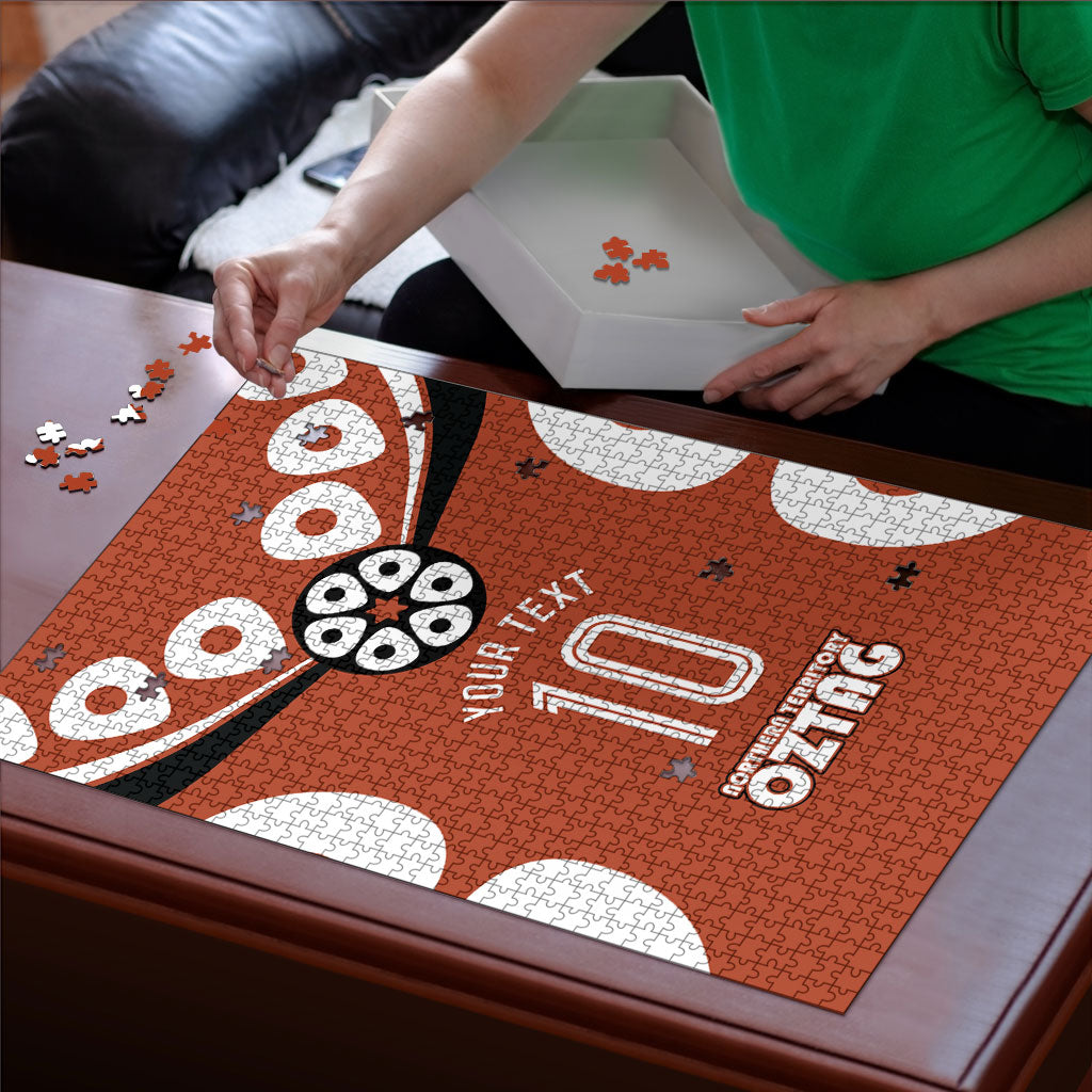 Personalized Northern Territory Oztag Puzzle Dynamic Geometric Star Graphic