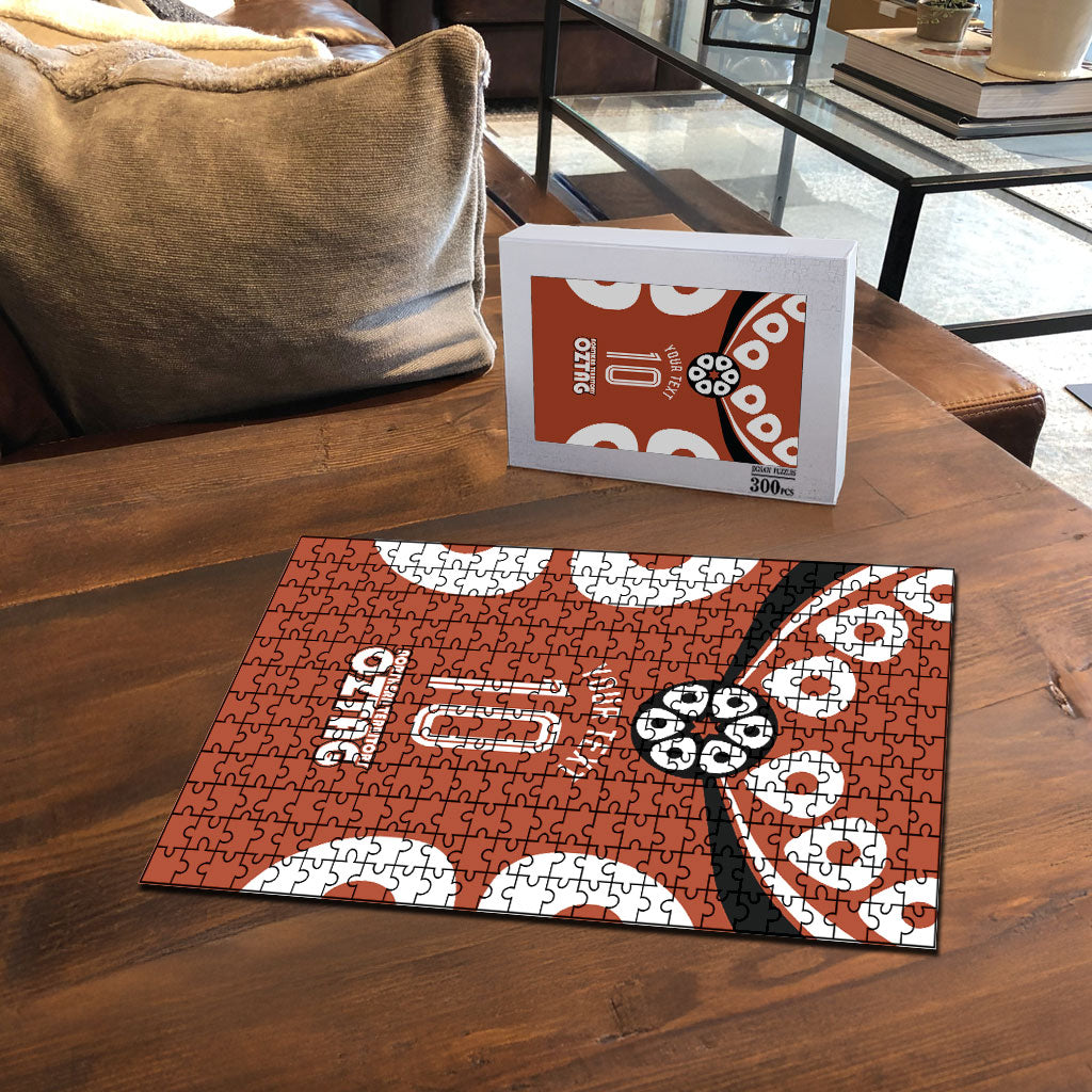 Personalized Northern Territory Oztag Puzzle Dynamic Geometric Star Graphic